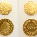 California Gold tokens. Stephenson’s Auctioneers image.