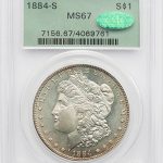 1884-S Morgan dollar