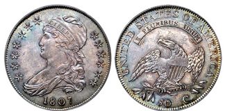 1807 CB half dollar