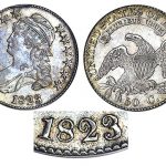 1823 CB Half Dollar