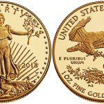 Gold American Eagle Saint-Gaudens design