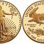 Gold American Eagle Saint-Gaudens design