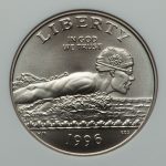 Atlanta Olympics Swimming coin