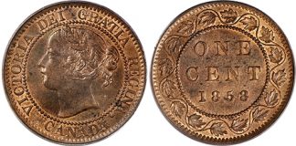 First Canadian cent