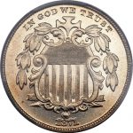 1871 Shield Nickel