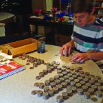 Youth presentation of coin collection