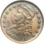 Bust half dollar