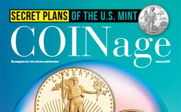 Issue Highlights: January 2019 COINage cover, January 2019