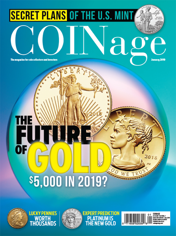 COINage cover, January 2019