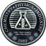 Physics Palladium coin