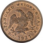 Half-cent token