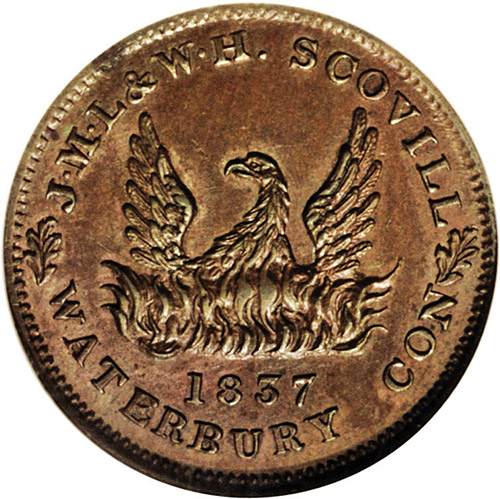 Anti-slavery motif coin