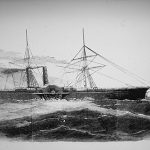 SS Central America drawing
