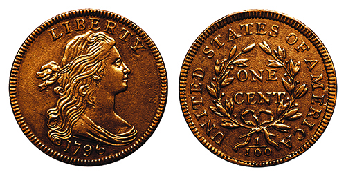 Imperfect 1798 cent