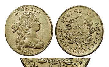 The Draped Bust Cent 1796-1807 1801 cent