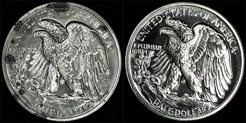 Half Dollar — Before and After