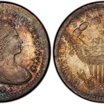 1803 Draped Bust half dime.