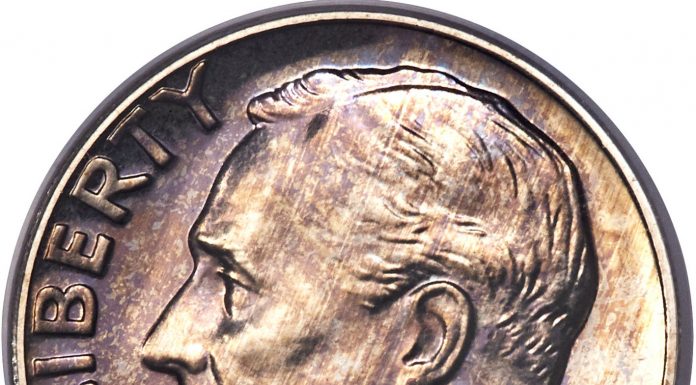 1975 No S Roosevelt Dime