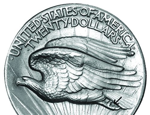 1907 Saint-Gaudens double eagle fake
