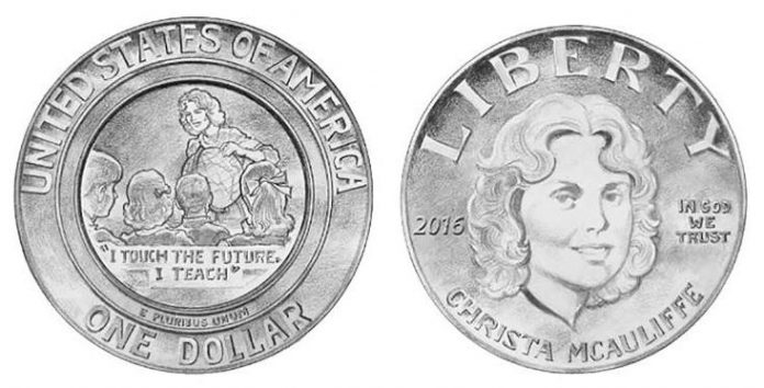 Christa McAuliffe Dollar