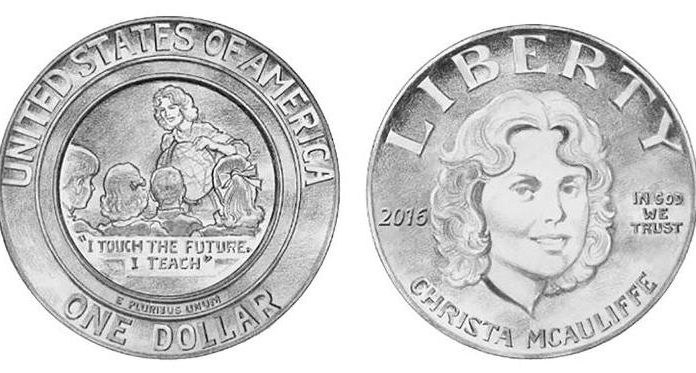 Christa McAuliffe Dollar