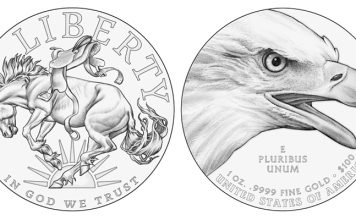 2021 Gold Silver High-Relief Liberty Coin Courtesy of U.S. Mint