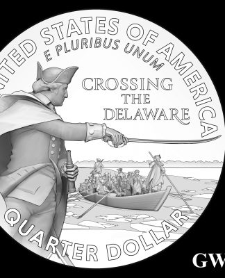 New Quarter Reverse Debuts in 2021 Washington Crossing The Delaware 2021 Quarter