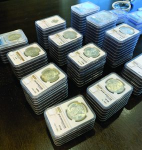 Graded Morgan Dollars