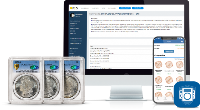 PCGS Launches Exclusive CAC Set Registry Program PCGS CAC Set Registry