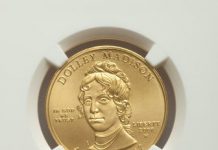 Dolley Madison $10 Gold Coin