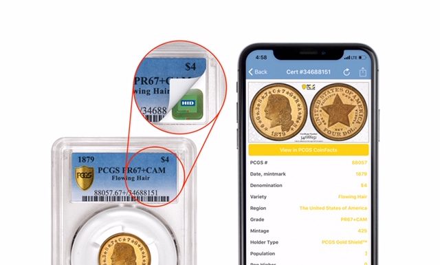 PCGS Announces Security Chip-Embedded Slabs To Protect Against Counterfeiting PCGS NFC Chips Slabs
