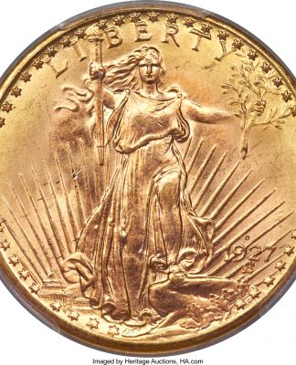 1927-D Saint-Gaudens $20 Double Eagle The Most Expensive Coin Of 2020… So Far!