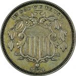 1874 Z2-K Shield Nickel