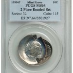 1999-P 10C dime