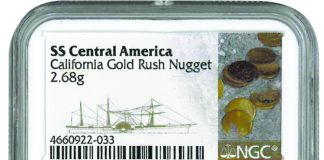 SSCA Gold Rush nugget