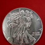 Bullion Coin Counterfeiting Battles Continued in May Fake silver eagle obverse