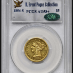 1854-S Half Eagle