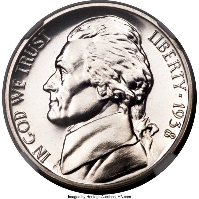 1938 Jefferson Nickel