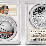 Example of Basketball HOF $1 in PCGS small
