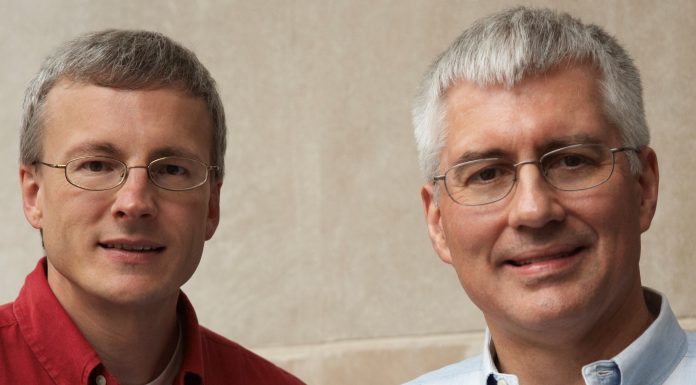 Len Augsburger and Joel Orosz