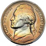 1939-D Jeferson Nickels