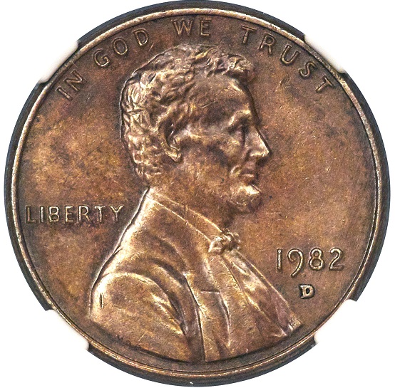 1982-D Bronze Small Date