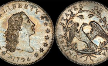 1794 Dollar PCGS SP66