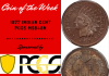 1877 Indian Cent PCGS MS64BN