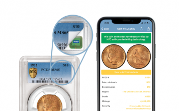 PCGS Announces Groundbreaking NFC Technology Included in all Holders PCGS NFC Technology