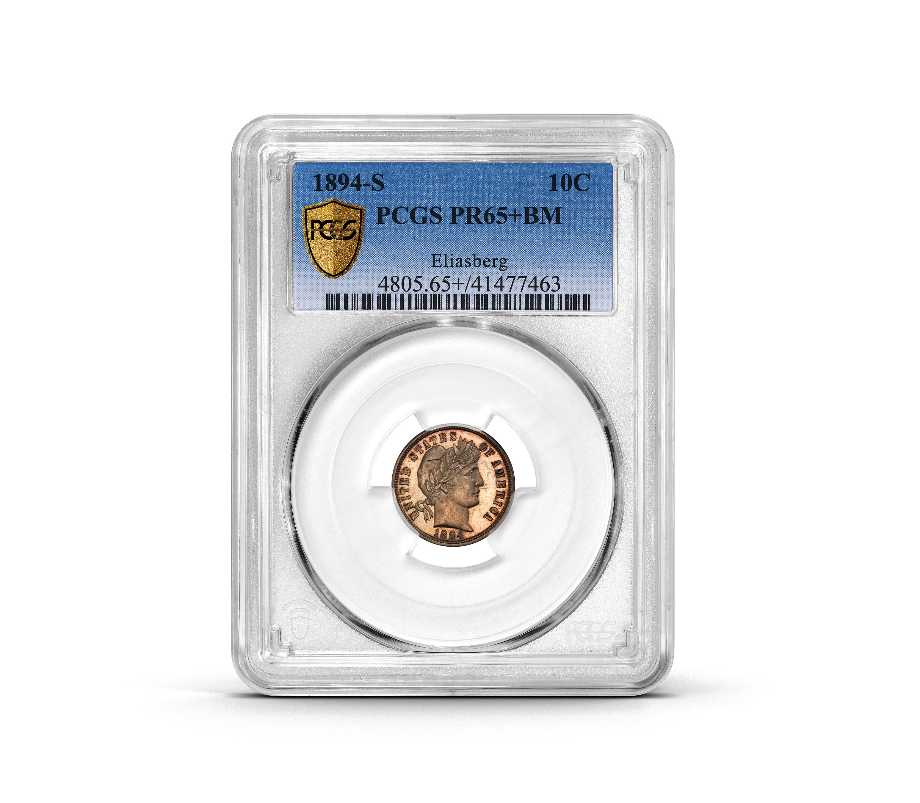 Buyer of Ultra-Rare 1894-S Barber Dime Crosses it to PCGS