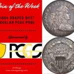 1804 Draped Bust Dollar PCGS PR65