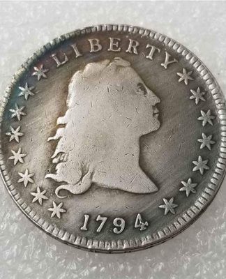 Anti-Counterfeiting Educational Foundation Warns Feds About Online Coin Fake 1794 $1 obverse