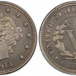 1913 Liberty Nickel. Image is courtesy of PCGS.