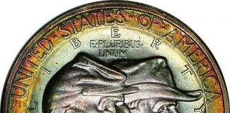 1936 Battle of Gettysburg half dollar